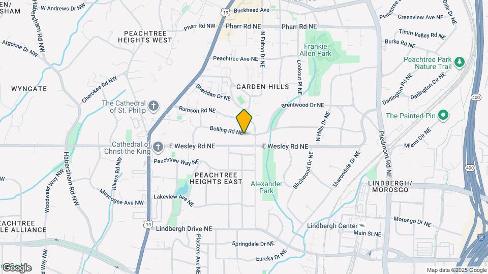 245 Bolling Rd NE Map and Location Details