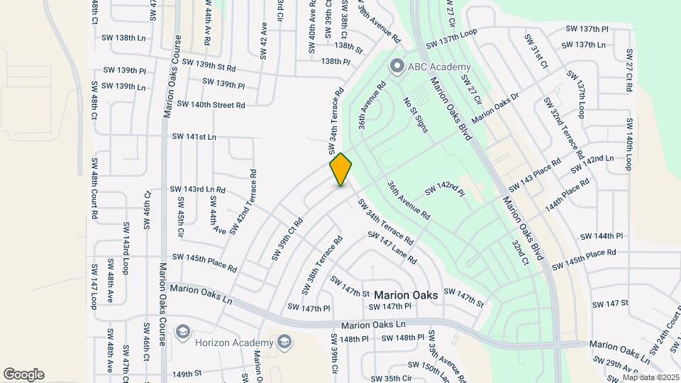 14315 SW 39th Ct Rd Map and Location Details