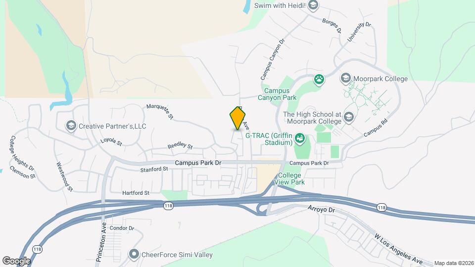 15155 Marquette St Map and Location Details