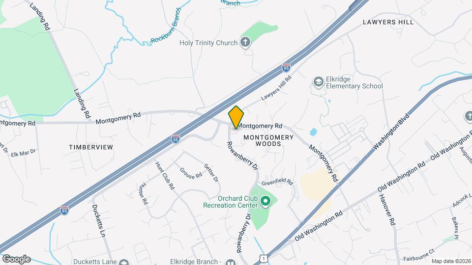 5701 Rowanberry Dr Map and Location Details