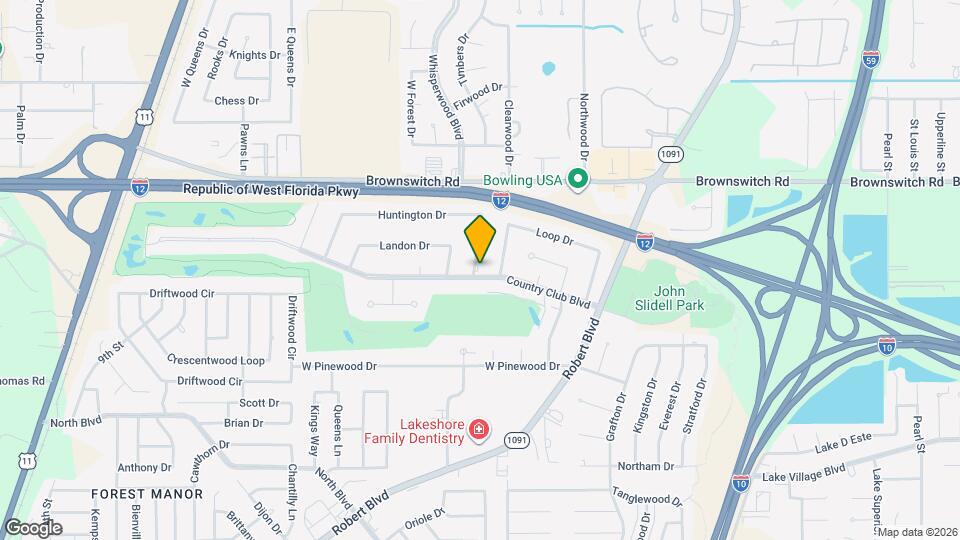 102 N Dabney Dr Map and Location Details