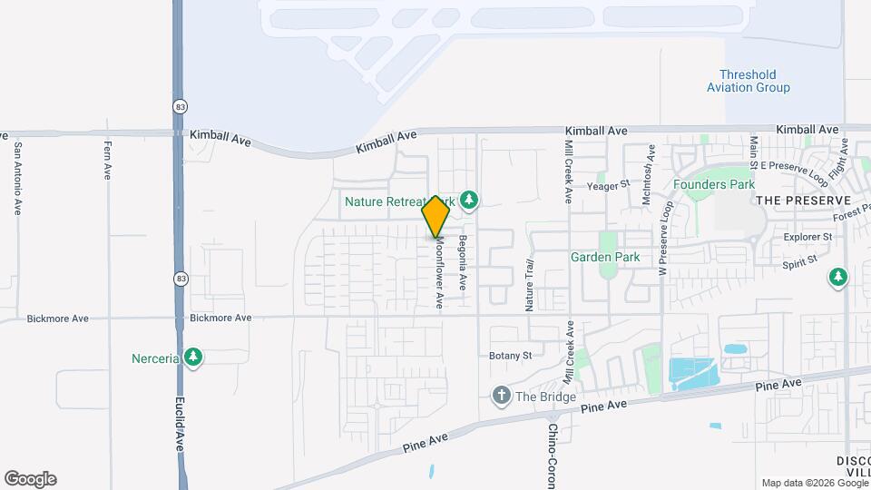 15940 Moonflower Ave Mapa y Detalles de la Ubicación