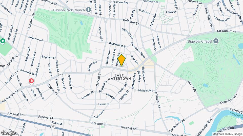 528 Mount Auburn St, Unit 1L Map and Location Details