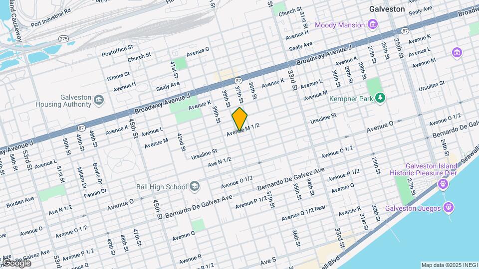 1406 38th St Map and Location Details