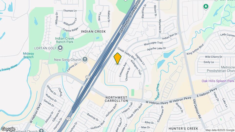 4245 Indian Run Dr Map and Location Details