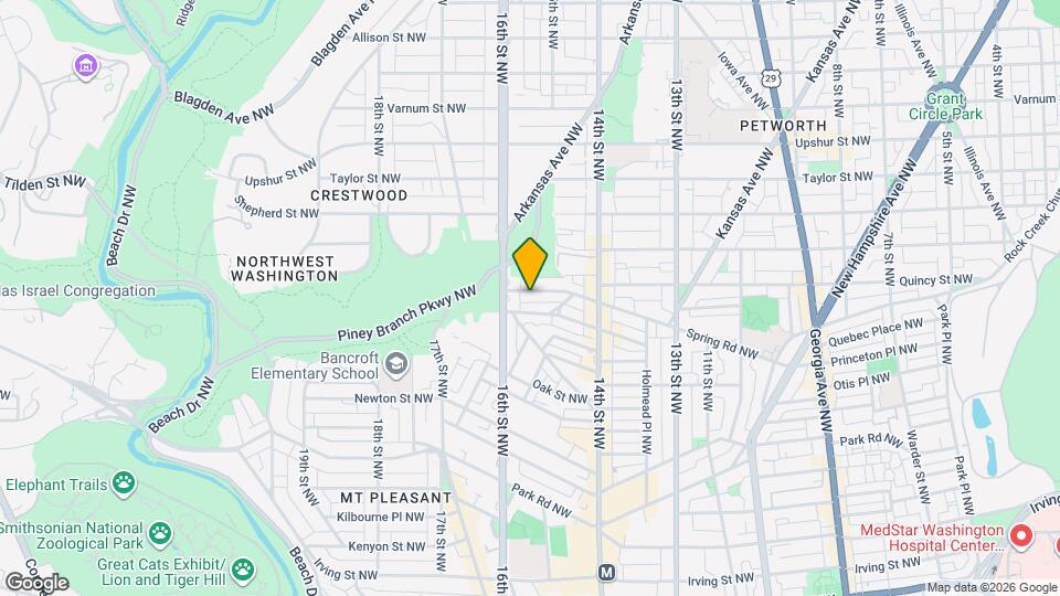 1454 Spring Rd NW Map and Location Details