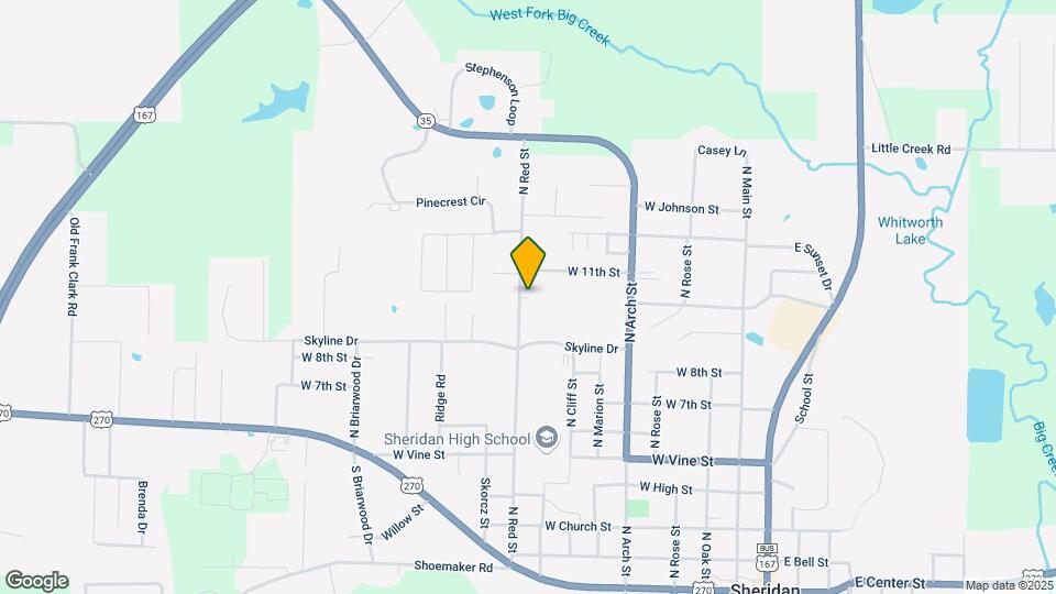 Magnolia Heights Map and Location Details