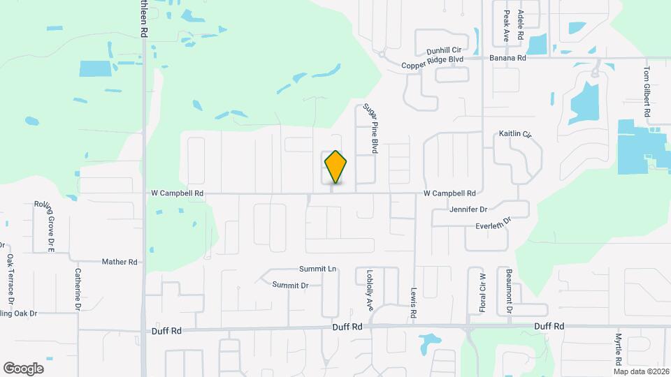 7915 Grand Pines Blvd Map and Location Details