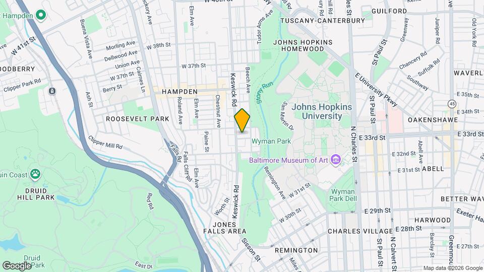 612 Harding Pl Map and Location Details