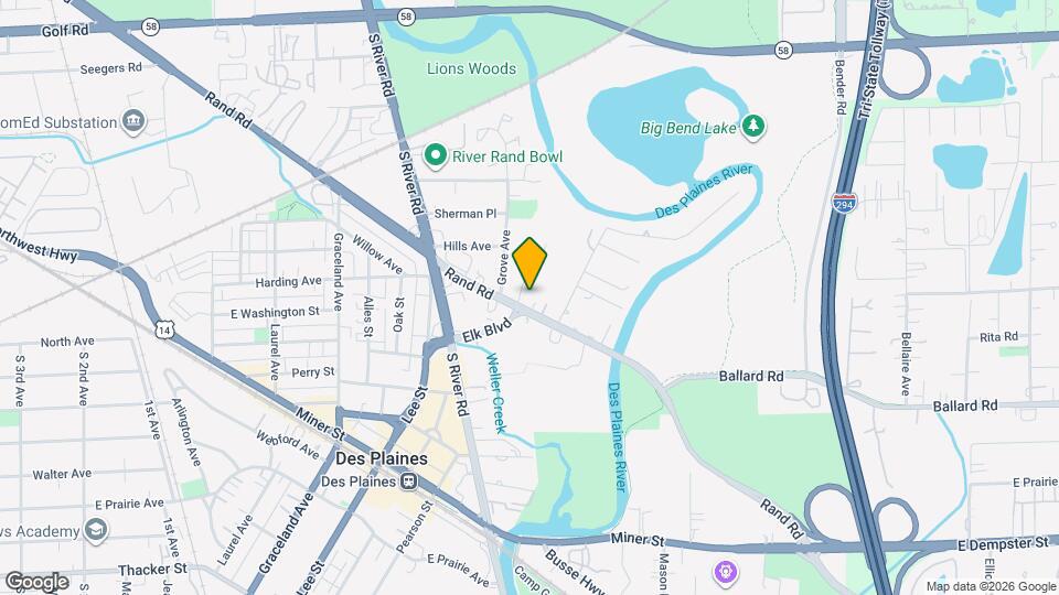 395 Elk Blvd Map and Location Details