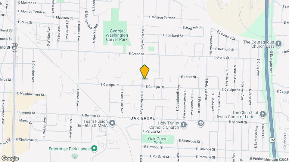 1143 S Elmwood Ave Map and Location Details