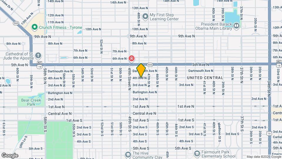 4760 4th Ave N Map and Location Details