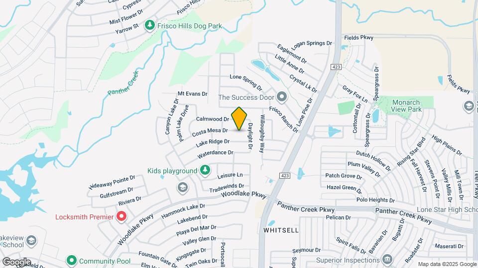 2732 Costa Mesa Dr Map and Location Details