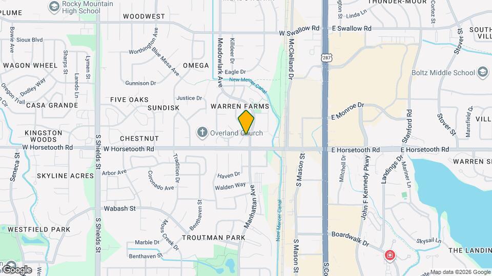 3520 Warren Farm Ct Map and Location Details