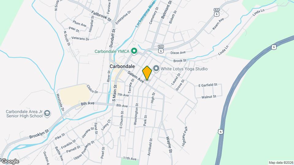 109 Salem Ave, Unit 2fl Map and Location Details