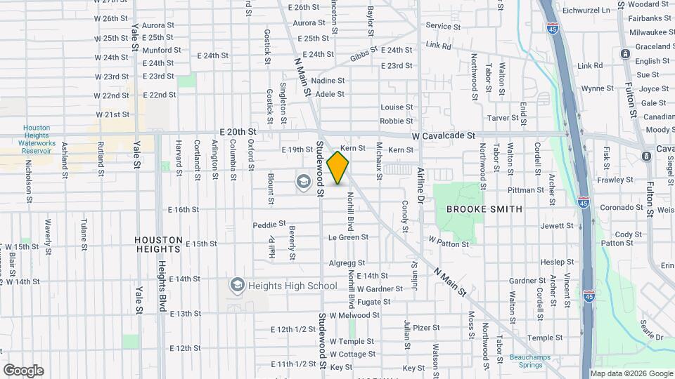 1120 Winston St Map and Location Details