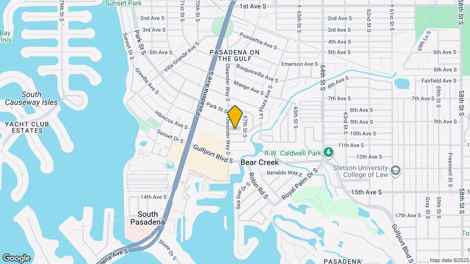 6741 Hibiscus Ave S Map and Location Details