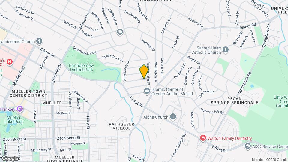 5301 Ravensdale Ln Map and Location Details