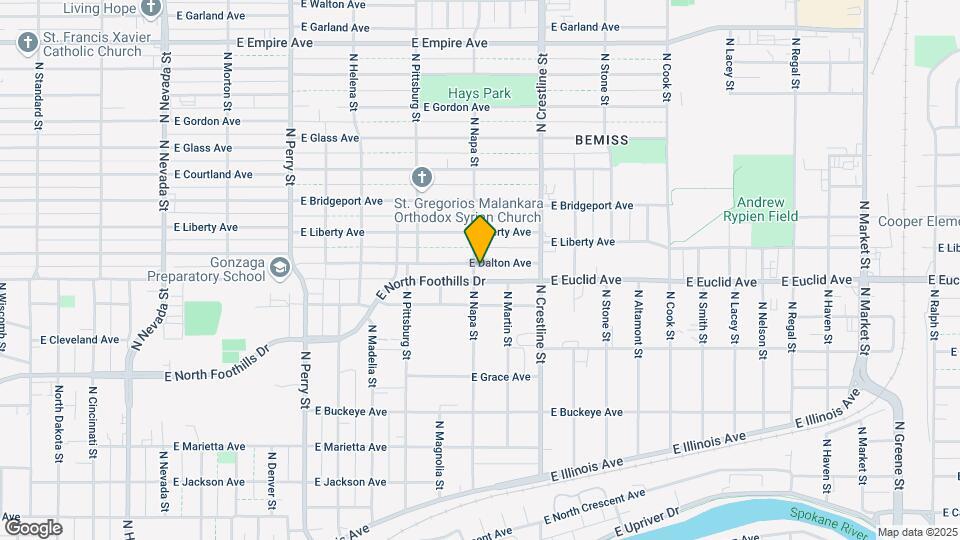 1904 E Dalton Ave Map and Location Details