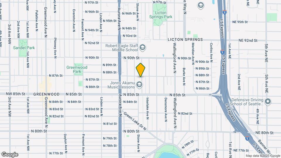 1221 N 88th St Map and Location Details