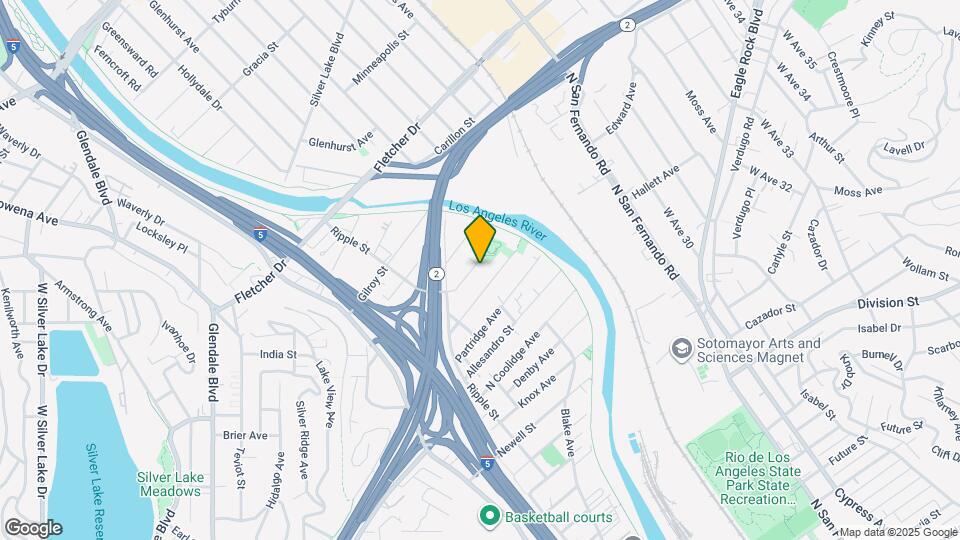 2910 Rosanna St Map and Location Details