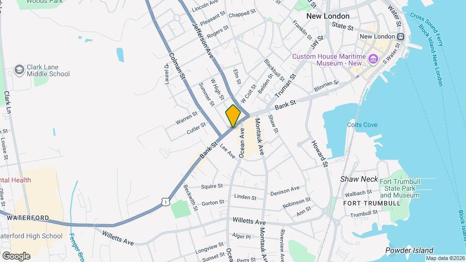 848 Bank St Mapa y Detalles de la Ubicación