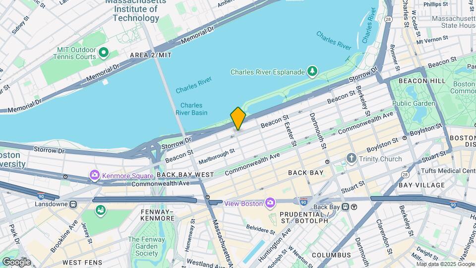 396 Beacon St Map and Location Details