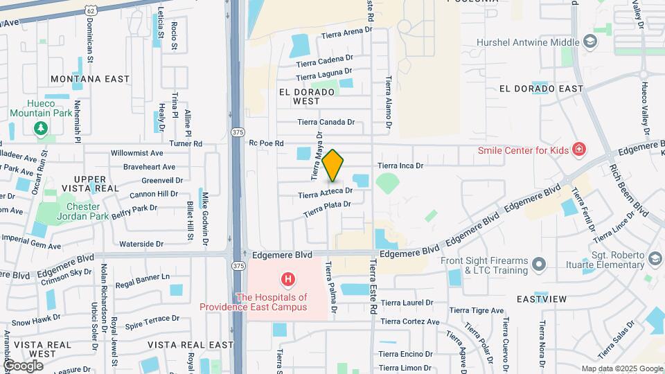 3600 Tierra Meca Rd Map and Location Details