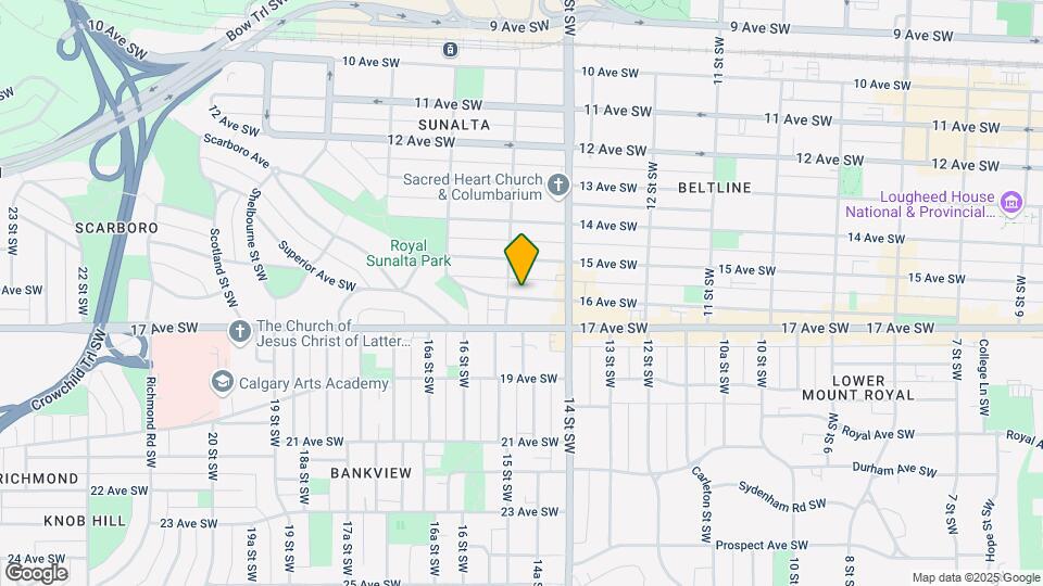 1602 16th Ave SW Map and Location Details