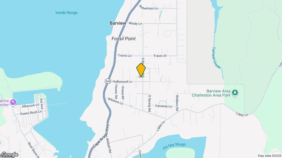 63596 S Barview Rd Map and Location Details