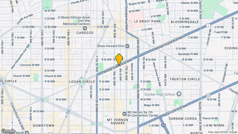 1616 8th St NW Map and Location Details