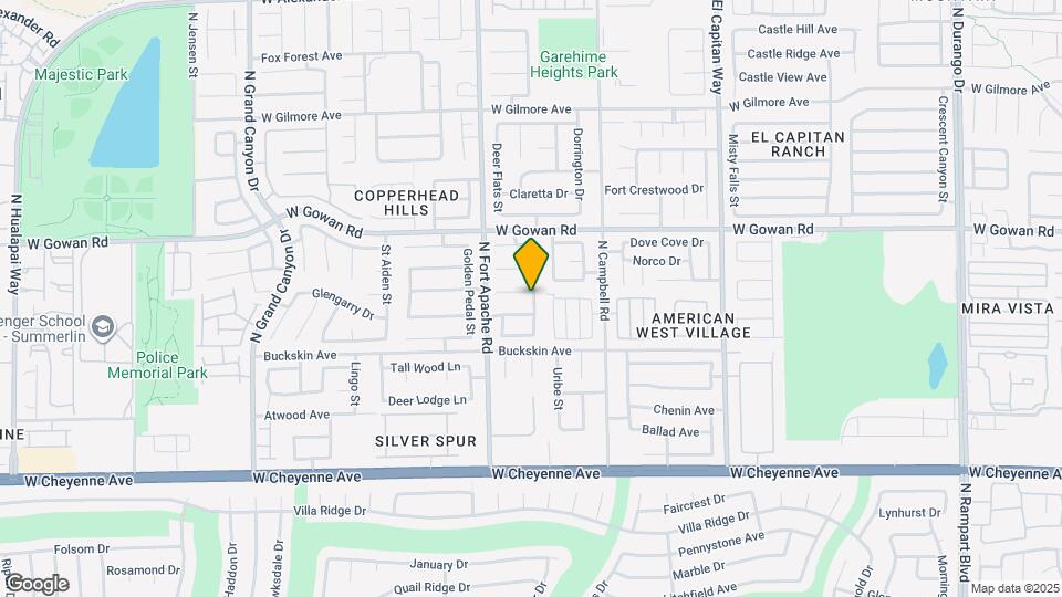 9125 Sparklewood Ct Map and Location Details