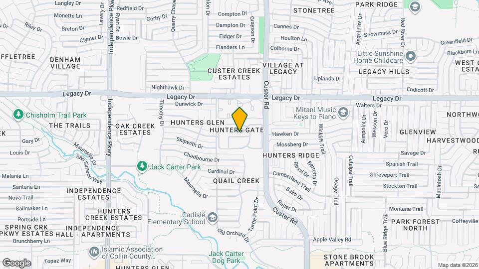 2217 Heatherton Pl Map and Location Details