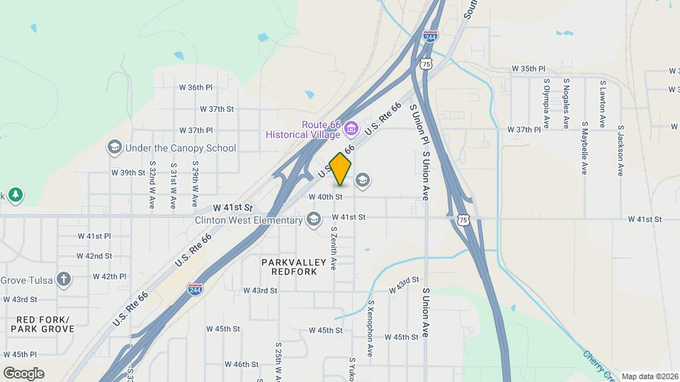 2119 W 40th St Map and Location Details