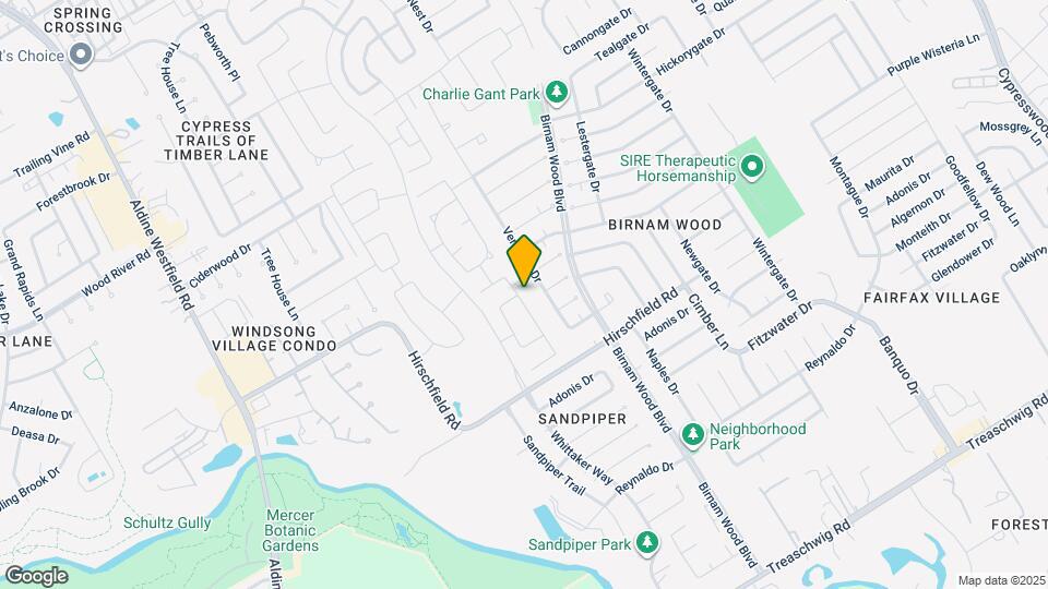 22454 Forest Gorge Ln Mapa y Detalles de la Ubicación
