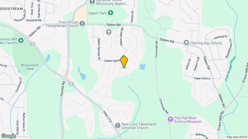 3727 Salem Springs Ct Map and Location Details