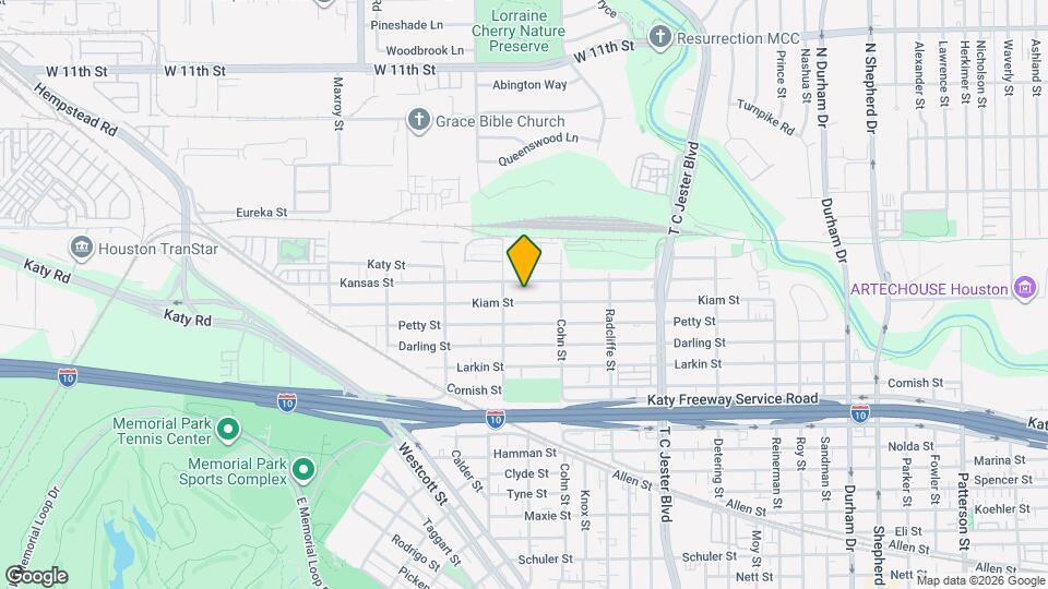 5630 Kiam St Map and Location Details