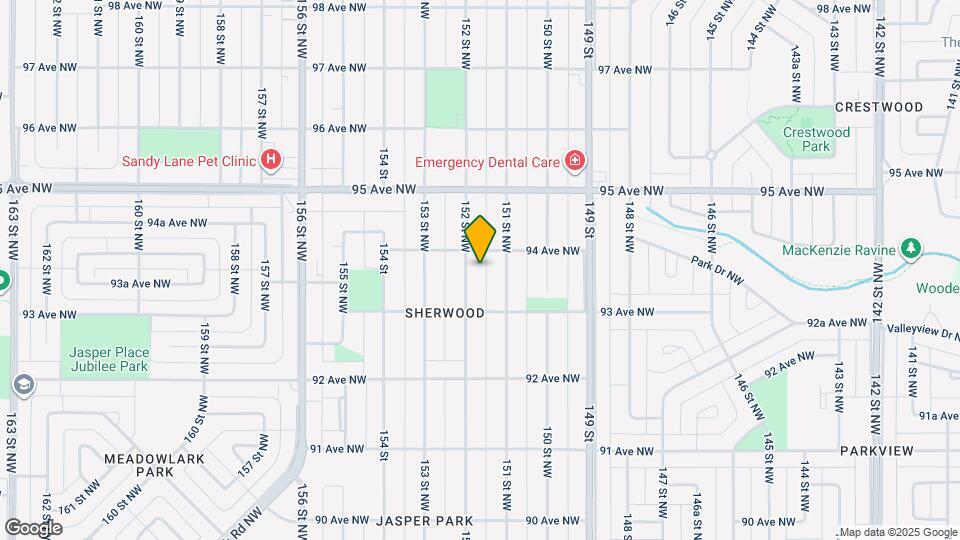 9335 152 St NW Map and Location Details