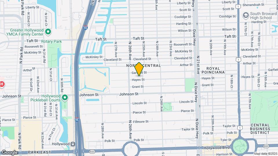 2509 Hayes St Map and Location Details