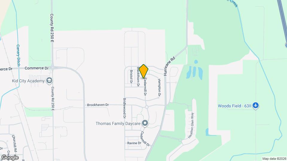 2332 Cedarmill Dr Mapa y Detalles de la Ubicación
