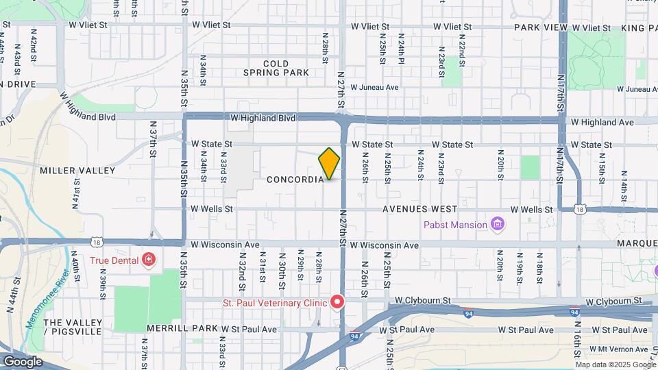 2725-2733 W Kilbourn Ave Mapa y Detalles de la Ubicación