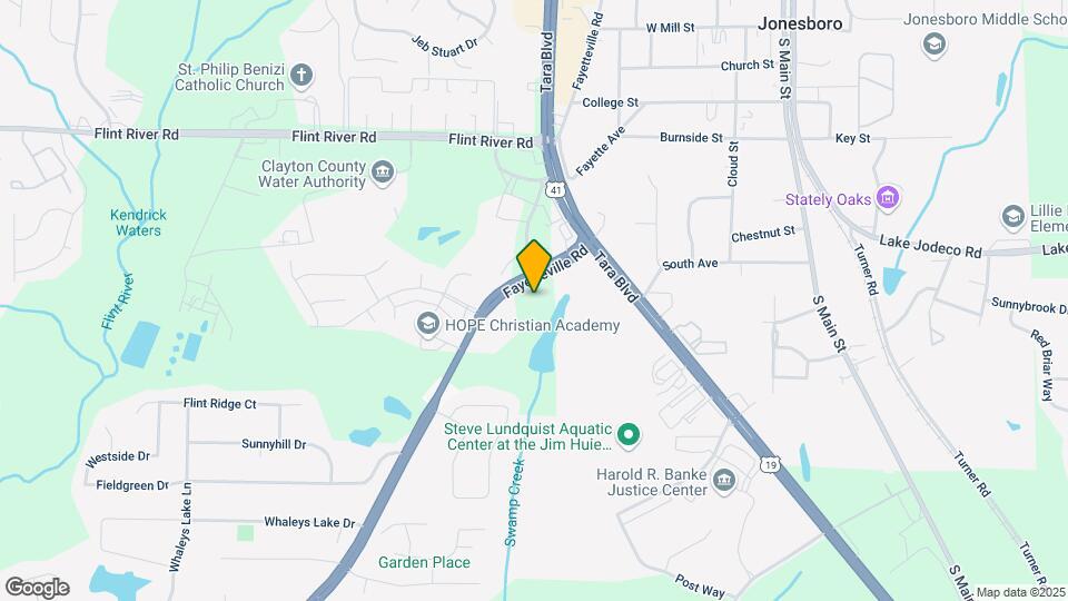 8820 Fayetteville Rd Map and Location Details
