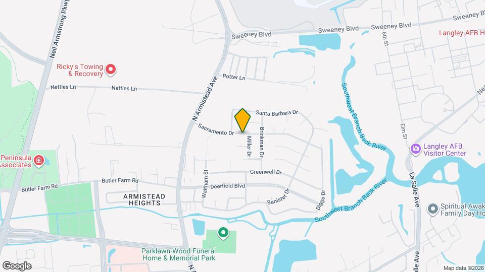 38 Sacramento Dr Map and Location Details