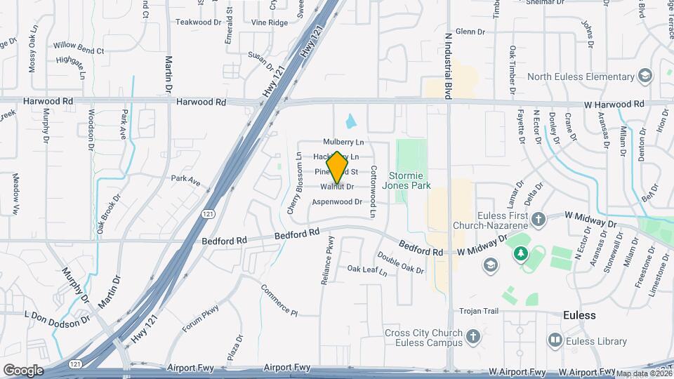 3736 Walnut Dr Map and Location Details