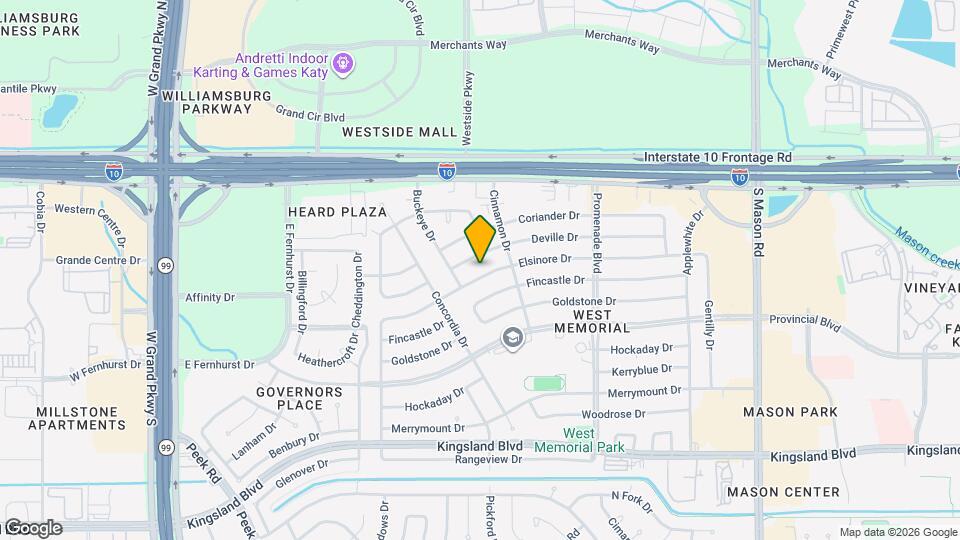 22606 Elsinore Dr Map and Location Details