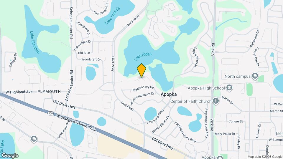 1546 Lake Marion Dr Mapa y Detalles de la Ubicación