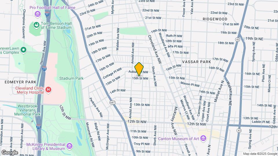 1113 15th St NW Map and Location Details