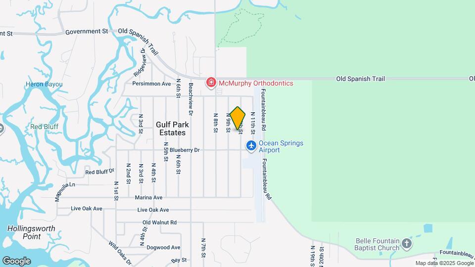 3421 N 10th St Map and Location Details