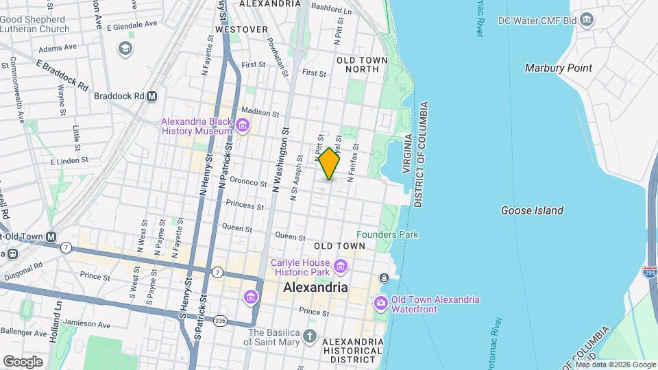 514 N Royal St Mapa y Detalles de la Ubicación