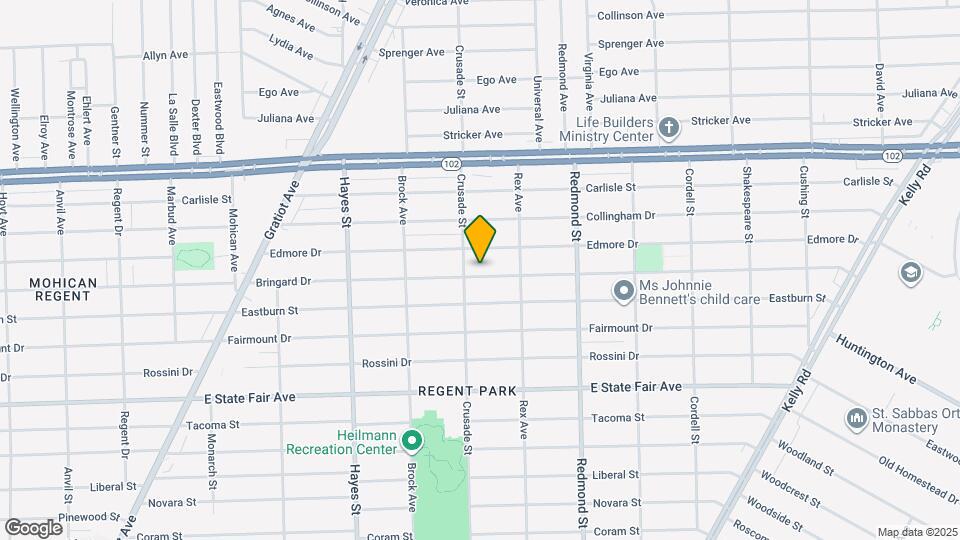 15625 Bringard Dr Mapa y Detalles de la Ubicación